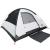 Cort camping cupolă 4 persoane alb, țesătură opacă, impermeabil GartenMobel Dekor