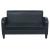 Set canapea 2 buc. Piele artificială Negru GartenMobel Dekor