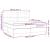 Pat box spring cu saltea, gri, 200x200 cm, piele ecologică GartenMobel Dekor