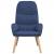 Scaun de relaxare, albastru, material textil GartenMobel Dekor
