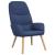Scaun de relaxare, albastru, material textil GartenMobel Dekor