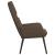 Scaun de relaxare, gri taupe, material textil GartenMobel Dekor