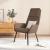 Scaun de relaxare, gri taupe, material textil GartenMobel Dekor