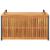 Cutie de perne de exterior 85x45x45/53cm lemn masiv acacia/oțel GartenMobel Dekor