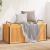 Cutie perne de exterior 110x45x42/53cm lemn masiv acacia/oțel GartenMobel Dekor