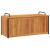 Cutie perne de exterior 110x45x42/53cm lemn masiv acacia/oțel GartenMobel Dekor