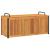 Cutie perne de exterior 110x45x42/53cm lemn masiv acacia/oțel GartenMobel Dekor
