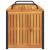 Cutie perne de exterior 110x45x42/53cm lemn masiv acacia/oțel GartenMobel Dekor