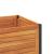 Jardinieră de grădină cu raft 45x45x80cm lemn masiv acacia/oțel GartenMobel Dekor