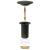 Ventil scurgere push, fără preaplin, gri, 6,4x6,4x9,1 cm GartenMobel Dekor