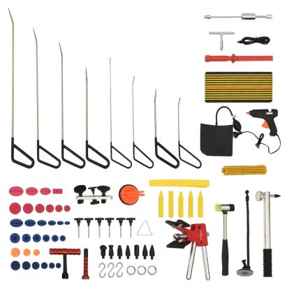 Set unelte reparații deformări auto fără vopsire, 75 piese GartenMobel Dekor
