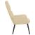 Scaun de relaxare, crem, material textil GartenMobel Dekor