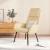 Scaun de relaxare, crem, material textil GartenMobel Dekor