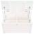 Cutie de depozitare, alb, 60x32x45,5 cm, lemn masiv de pin GartenMobel Dekor