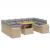 Set canapele de grădină cu perne, 10 piese, bej, poliratan GartenMobel Dekor