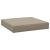 Perne de canapea din paleți, 2 buc., gri taupe, material textil GartenMobel Dekor