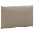 Perne de canapea din paleți, 2 buc., gri taupe, material textil GartenMobel Dekor