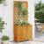 Jardinieră cu spalier, 55x29,5x132 cm, lemn masiv acacia GartenMobel Dekor