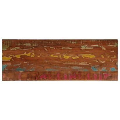 Blat de masă, 140x60x2,5cm, dreptunghiular, lemn masiv reciclat GartenMobel Dekor