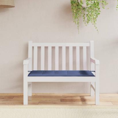 Pernă bancă de grădină, bleumarin, 100x50x3 cm, textil Oxford GartenMobel Dekor