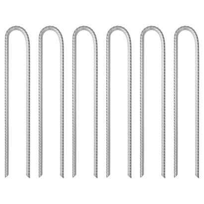 Țăruși de cort, 6 buc., 37 cm, Ø10 mm, oțel galvanizat GartenMobel Dekor
