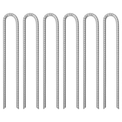 Țăruși de cort, 6 buc., 41,5 cm, Ø12 mm, oțel galvanizat GartenMobel Dekor