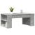 Măsuță de cafea, gri beton, 102x55x42 cm, lemn prelucrat GartenMobel Dekor