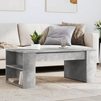 Măsuță de cafea, gri beton, 102x55x42 cm, lemn prelucrat GartenMobel Dekor