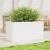 Jardinieră de grădină, alb, 90x40x46 cm, lemn masiv de pin GartenMobel Dekor