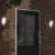 Lampă exterioară de perete cu LED, alb, aluminiu turnat GartenMobel Dekor