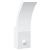 Lampă exterioară de perete cu LED/senzor, alb, aluminiu turnat GartenMobel Dekor