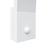 Lămpi exterioare de perete LED/senzor 2 buc alb aluminiu turnat GartenMobel Dekor