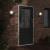 Lampă exterioară de perete cu LED, negru, aluminiu turnat GartenMobel Dekor
