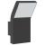 Lămpi exterioare de perete cu LED 2 buc. negru, aluminiu turnat GartenMobel Dekor