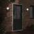 Lămpi exterioare de perete cu LED/senzor 2 buc. negru aluminiu GartenMobel Dekor