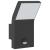 Lămpi exterioare de perete cu LED/senzor 2 buc. negru aluminiu GartenMobel Dekor