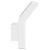 Lampă exterioară de perete cu LED, alb, aluminiu turnat GartenMobel Dekor