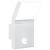 Lampă exterioară de perete cu LED/senzor, alb, aluminiu turnat GartenMobel Dekor