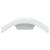 Lămpi exterioare de perete cu LED 2 buc. alb, aluminiu turnat GartenMobel Dekor
