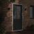 Lampă exterioară de perete cu LED/senzor, negru aluminiu turnat GartenMobel Dekor