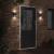 Lampă exterioară de perete, negru, aluminiu turnat sub presiune GartenMobel Dekor