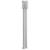Lampă exterioară de podea cu senzor argintiu 110 cm, oțel inox GartenMobel Dekor