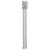 Lampă de podea de exterior cu priză, argintiu, 110cm, oțel inox GartenMobel Dekor