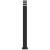 Lampă de podea de exterior, negru, 110 cm, aluminiu GartenMobel Dekor