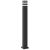 Lampă de podea de exterior, negru, 110 cm, aluminiu GartenMobel Dekor
