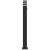 Lampă exterioară de podea cu senzor, negru, 110 cm, aluminiu GartenMobel Dekor