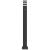 Lampă exterioară de podea cu senzor, negru, 110 cm, aluminiu GartenMobel Dekor