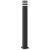 Lampă exterioară de podea cu senzor, negru, 110 cm, aluminiu GartenMobel Dekor