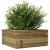 Jardinieră de grădină, 50x50x23 cm, lemn de pin impregnat GartenMobel Dekor