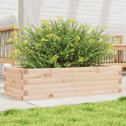 Jardinieră de grădină, 90x40x23 cm, lemn masiv de pin GartenMobel Dekor